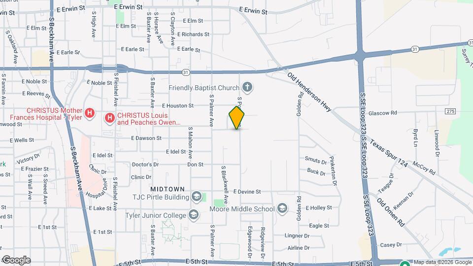 705 S Porter Ave Map and Location Details