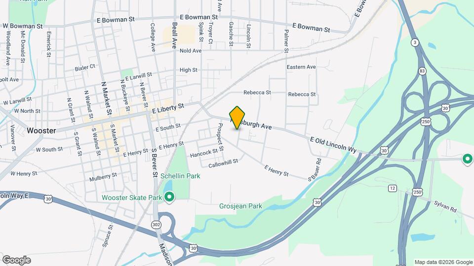 133 Catherine St Map and Location Details