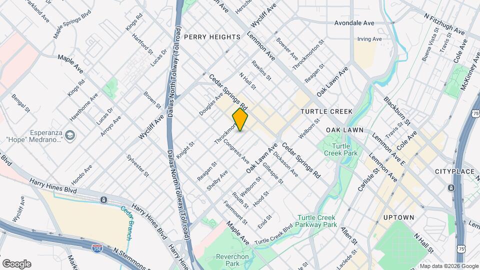 2829 Reagan St Mapa y Detalles de la Ubicación