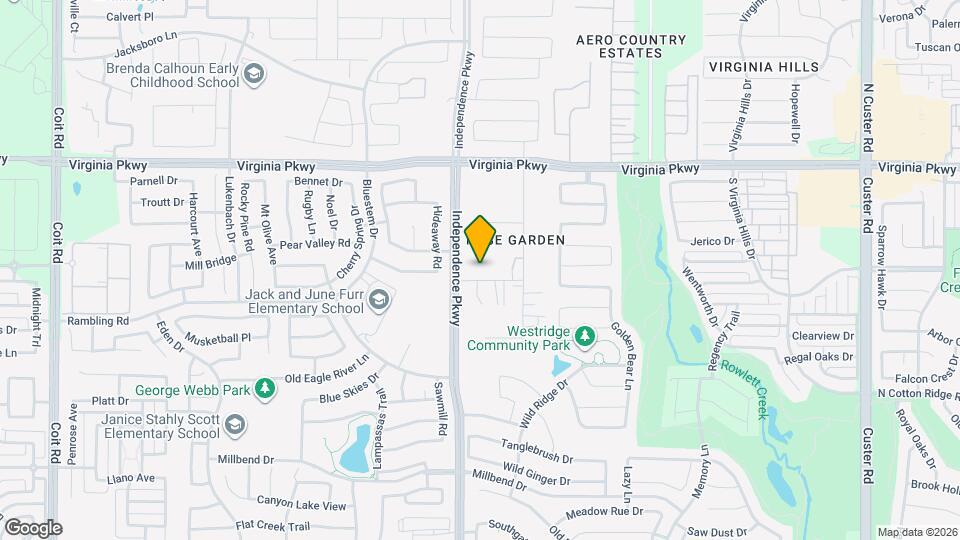 10686 Rosebud Ct Map and Location Details