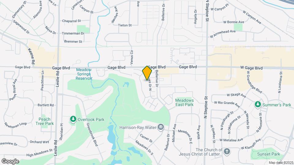 1923 Meadows Dr N Map and Location Details