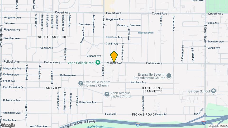 Vann Park Apartments Map and Location Details
