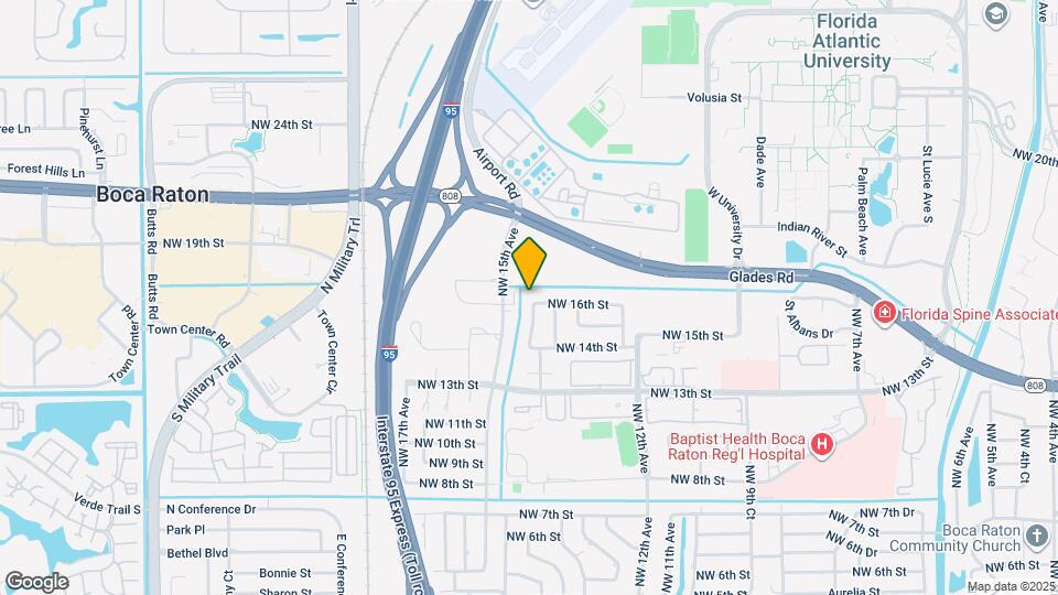 1599 NW 14th Ave Map and Location Details