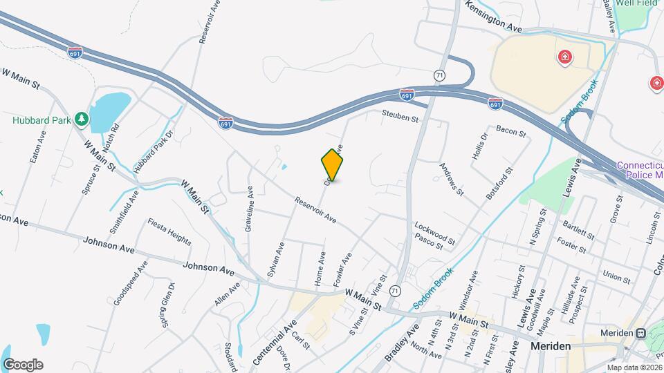 45 Corrigan Ave Map and Location Details