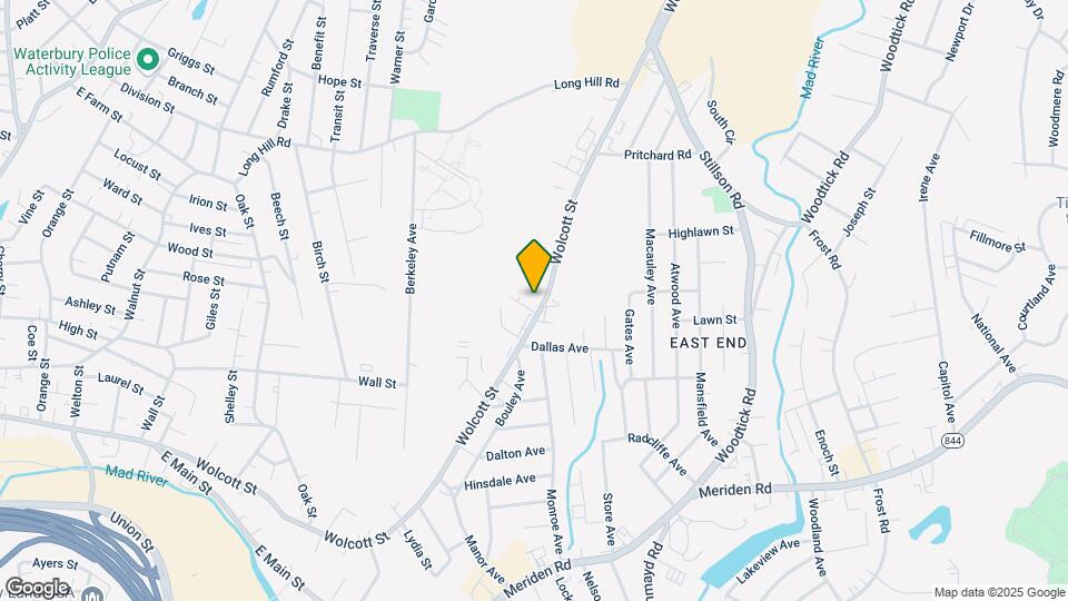 571 Wolcott St Map and Location Details