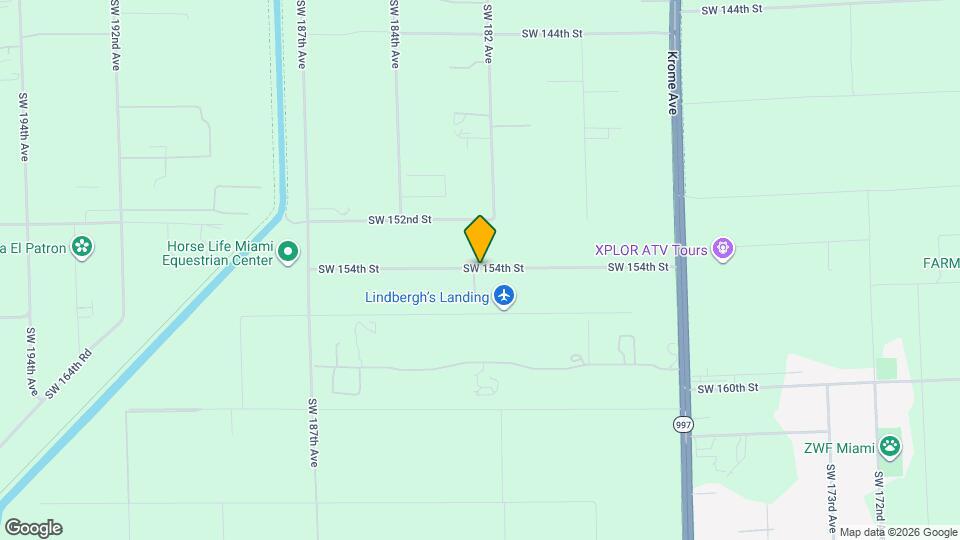 18208 SW 154th St Map and Location Details