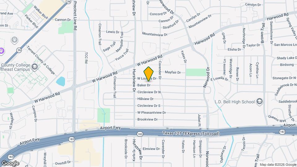 420 Baker Dr Map and Location Details