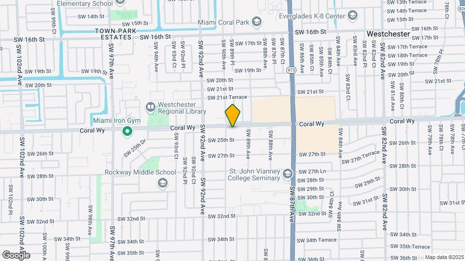 8990 SW 24th St Mapa y Detalles de la Ubicación
