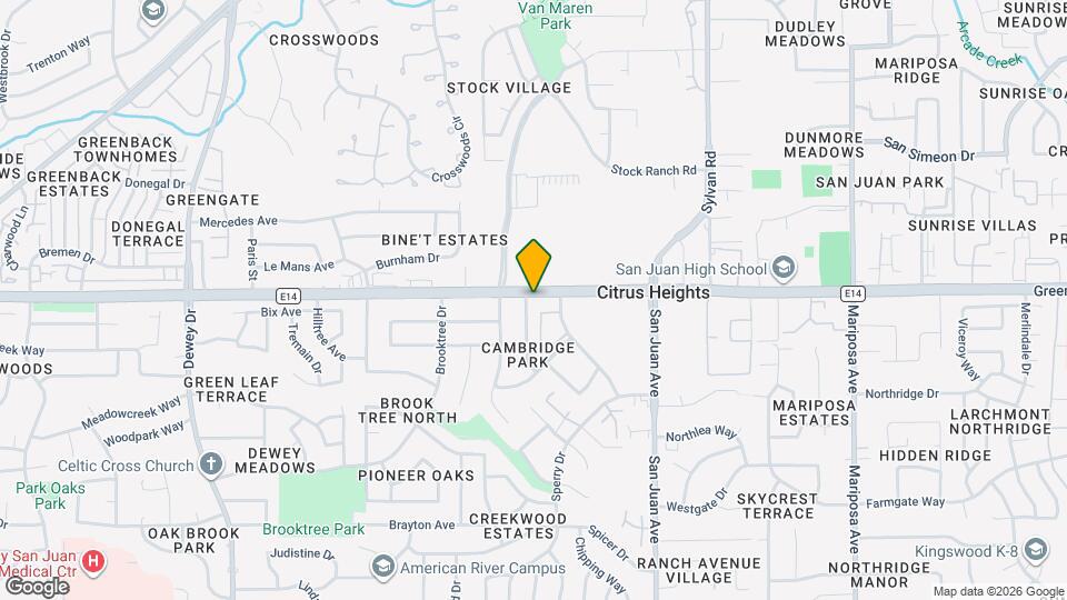 6144 Terrell Dr Map and Location Details