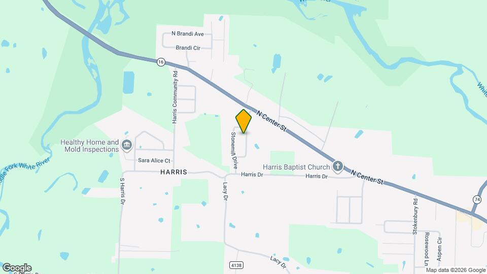 2363 N Stonecrest Dr Map and Location Details