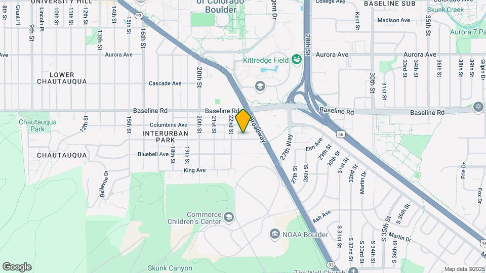 2229 Mariposa Ave Map and Location Details