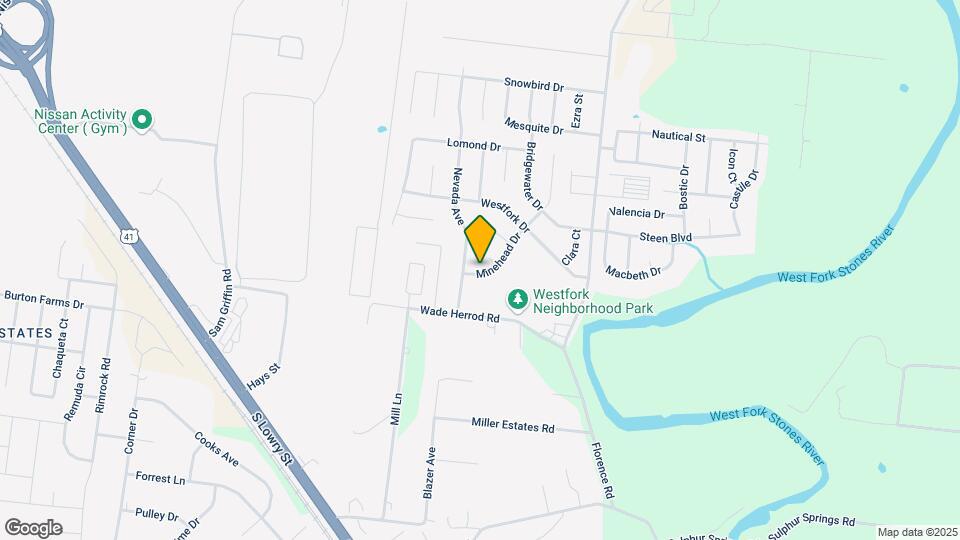 8003 Minehead Dr Map and Location Details