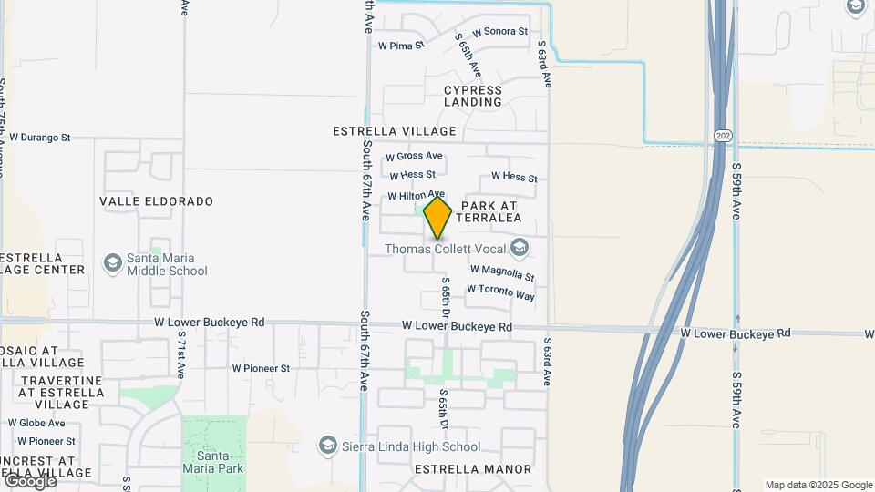 2418 S 65th Dr Map and Location Details