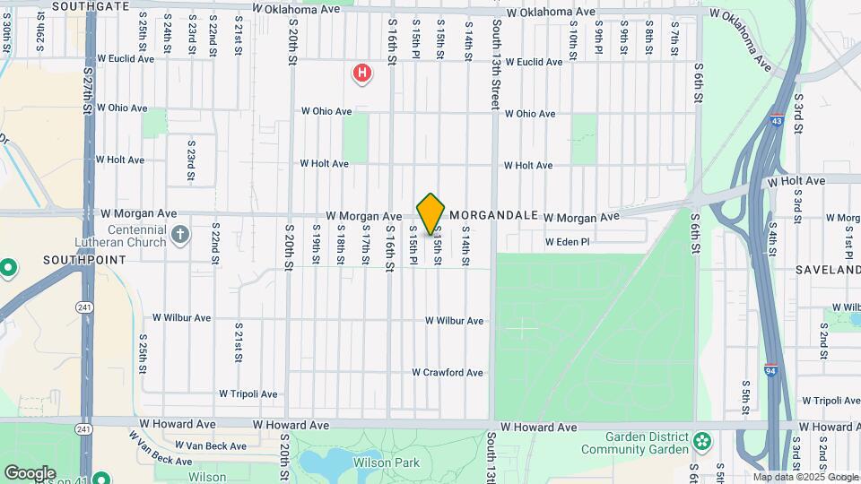 3537 S 15th St Map and Location Details