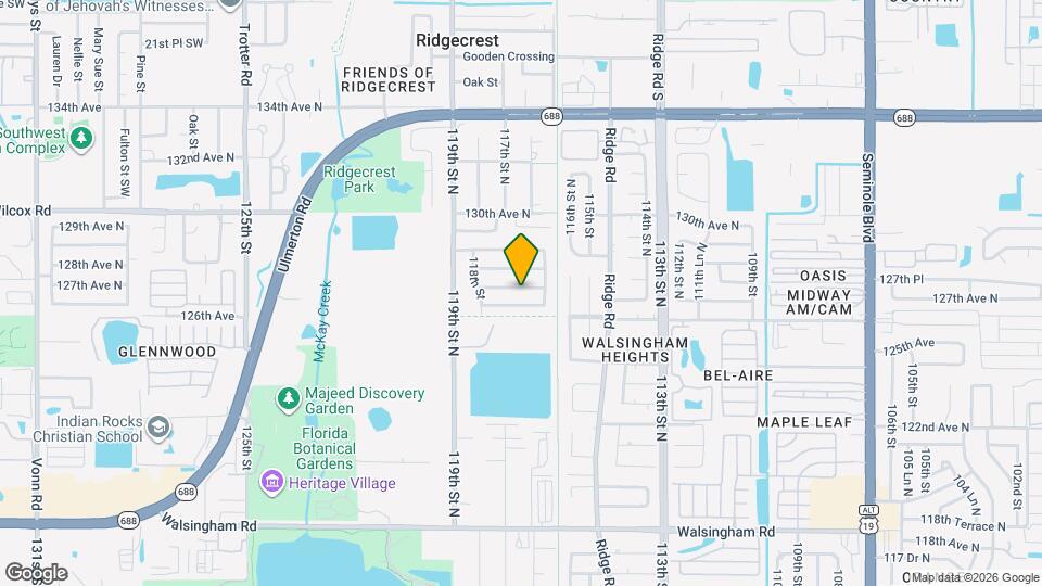 11704 127th Ave N Map and Location Details