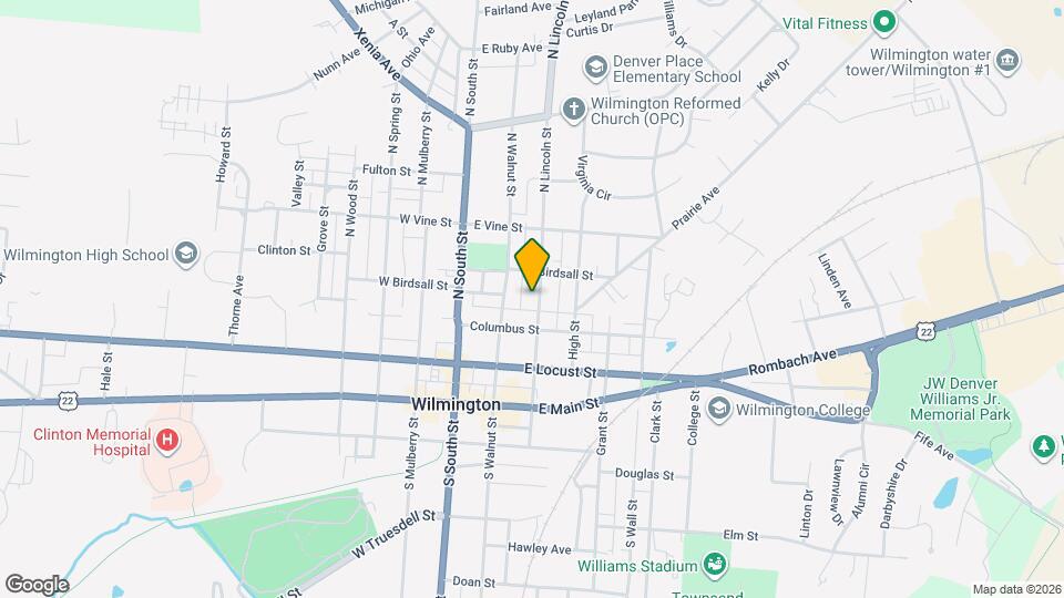 237 N Lincoln St Map and Location Details