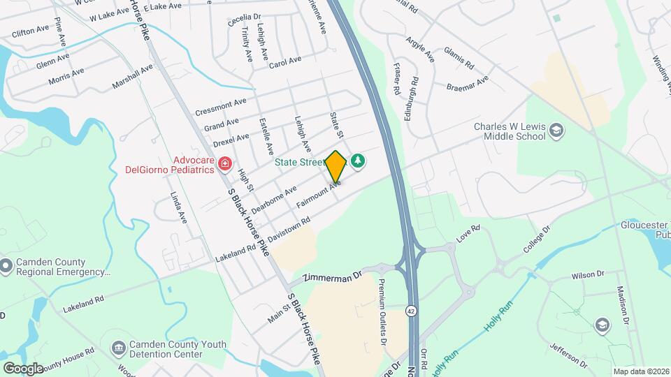 300 Fairmount Ave Map and Location Details