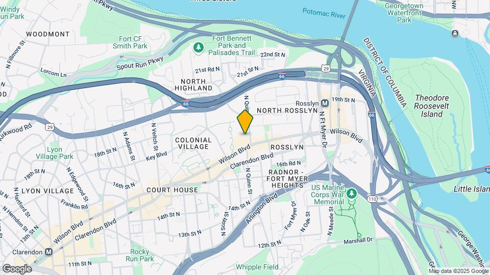 1726 N Quinn St Map and Location Details