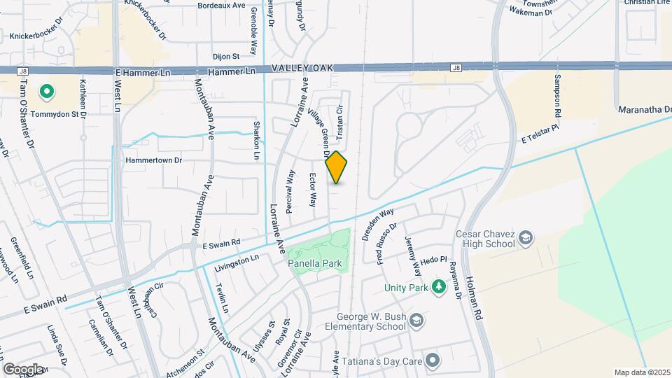 6522 Village Green Dr Map and Location Details