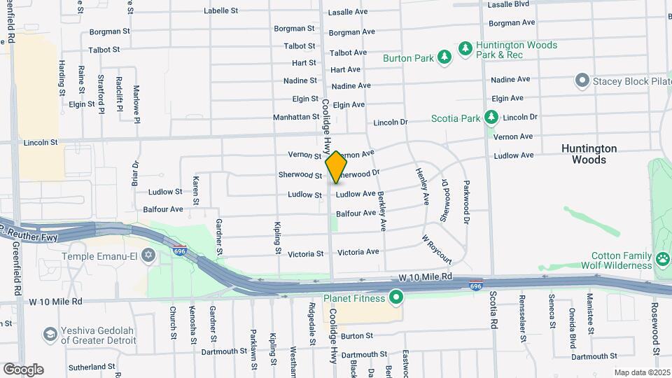 13370 Ludlow Ave, Unit 13370 Map and Location Details