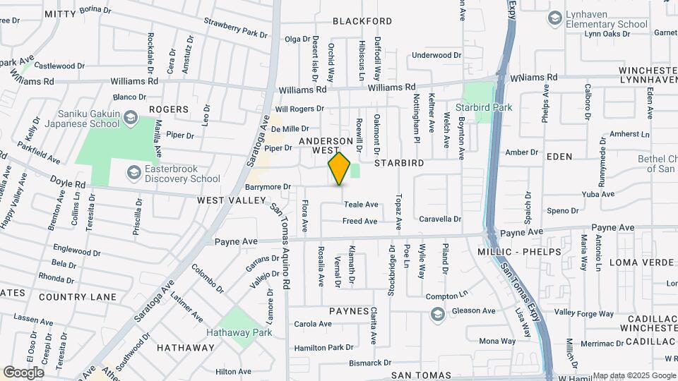 4070-4072 Barrymore Dr Mapa y Detalles de la Ubicación