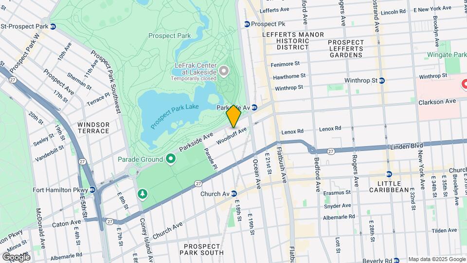 87 Woodruff Avenue Map and Location Details