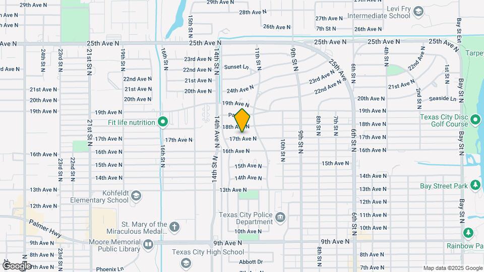 1130 17th Ave N Map and Location Details