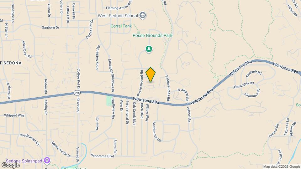 1436 Vista Montana Rd Map and Location Details
