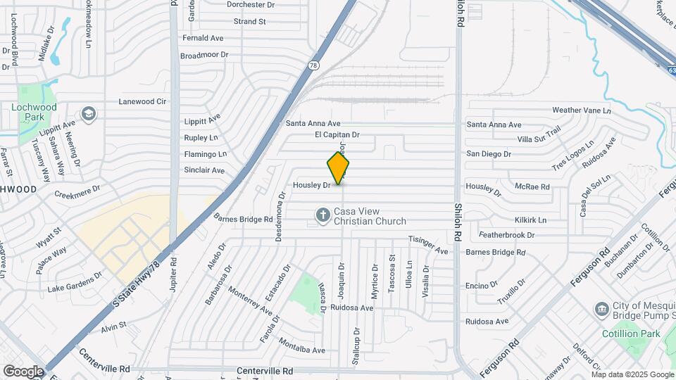 2220 Housley Dr Map and Location Details