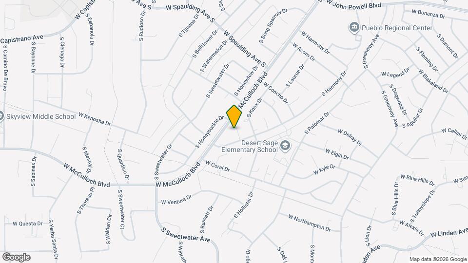 949-951 S Harmony Ln Map and Location Details