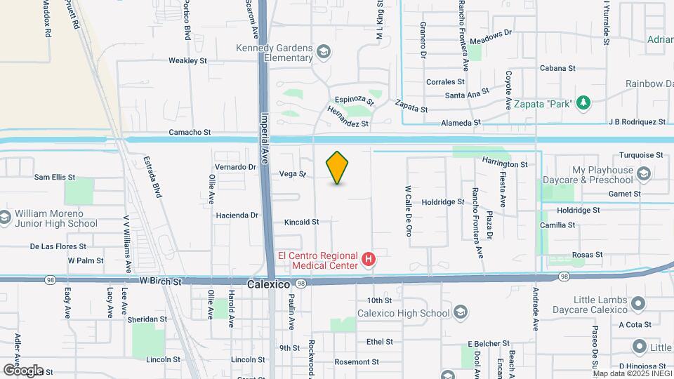 Calexico Senior Apartments Mapa y Detalles de la Ubicación