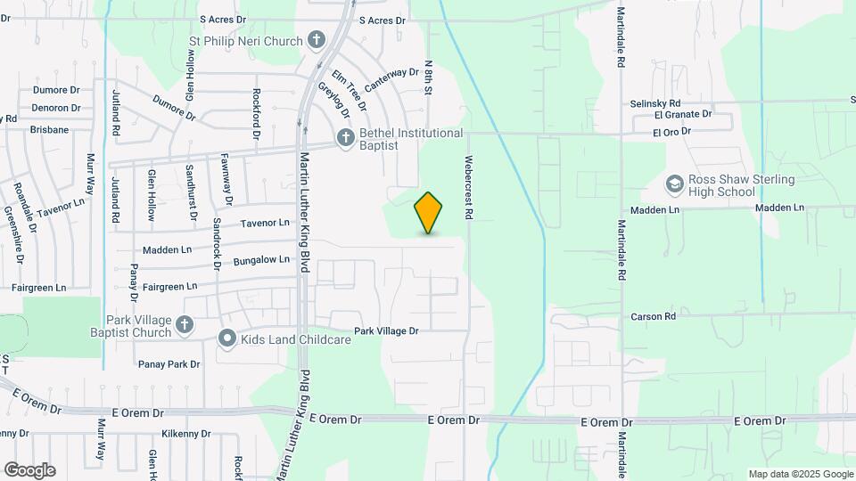 5707 Madden Ln Map and Location Details