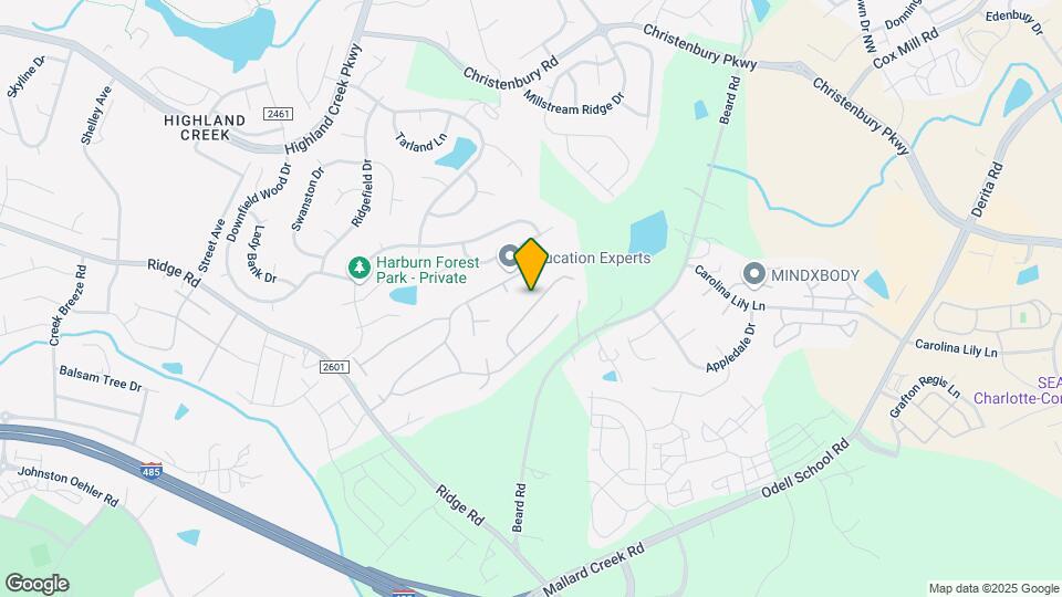 2725 Forest Grove Ct Map and Location Details