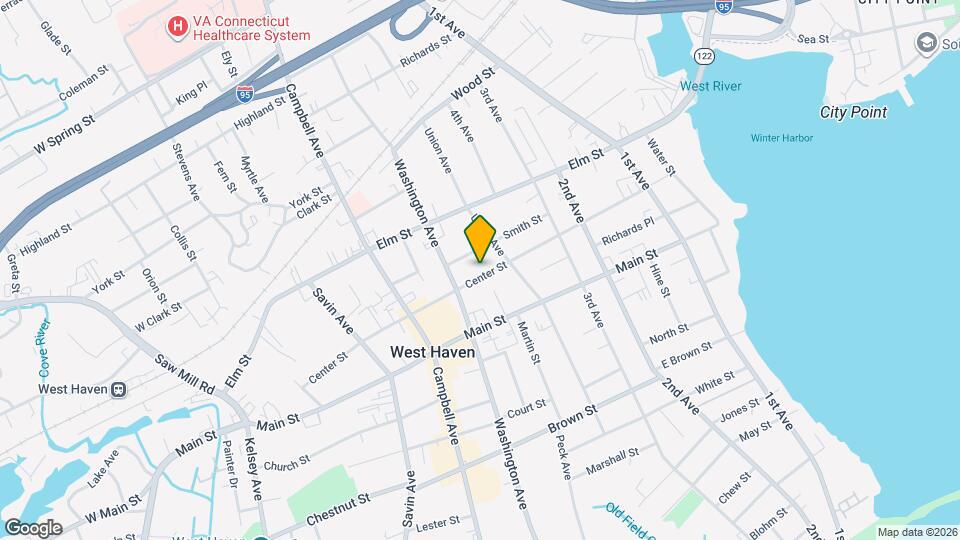 201 Center St Map and Location Details