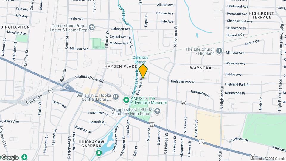 134-152 Eastview Dr Map and Location Details