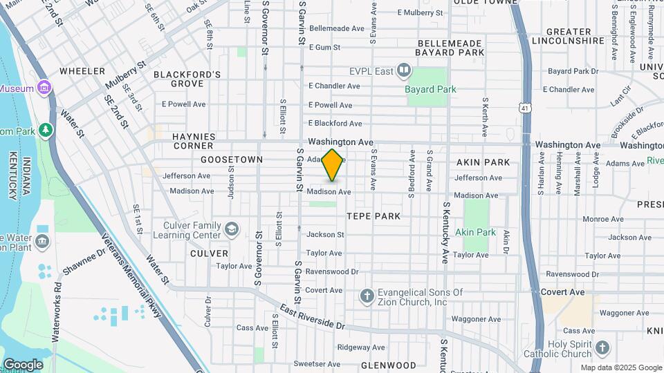 640 Madison Ave Map and Location Details