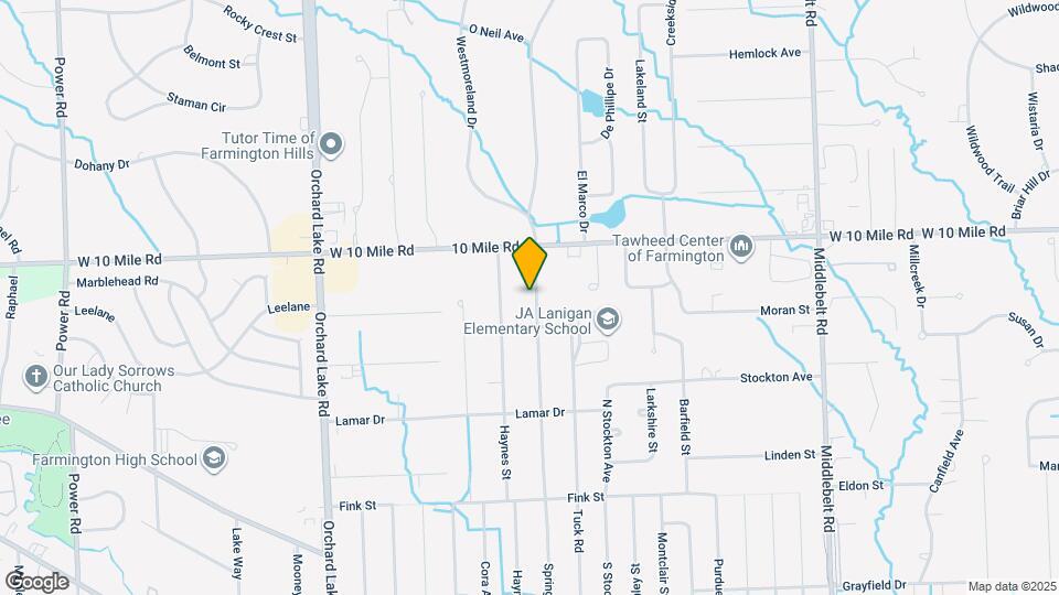 23959 Springbrook Dr Map and Location Details