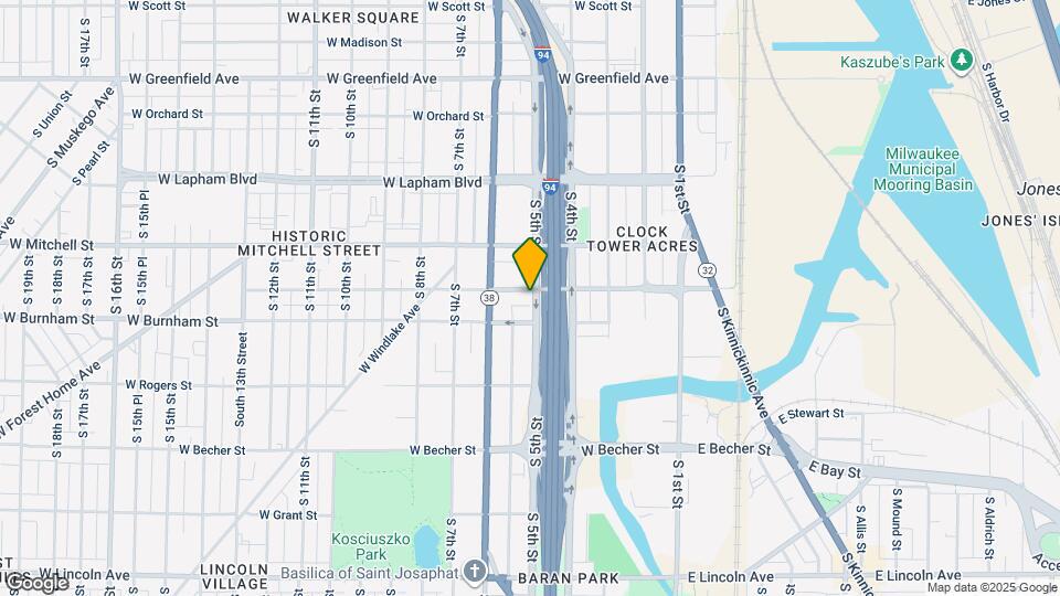 505 W Maple St Map and Location Details