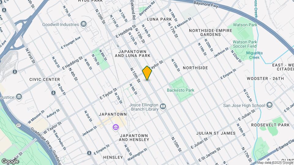 655-657 N 11th St Mapa y Detalles de la Ubicación