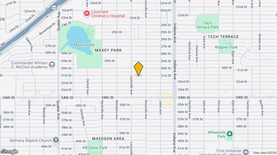 3611 31st St Map and Location Details