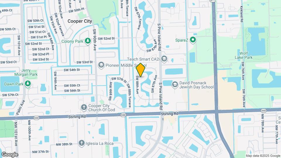 8775 SW 57th St Map and Location Details