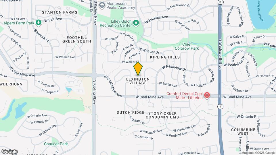 9535 W Coal Mine Ave Mapa y Detalles de la Ubicación