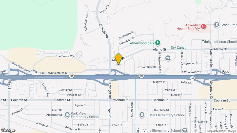 1909 Bardet Pl Map and Location Details