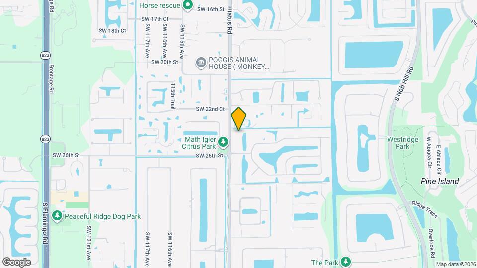 2400 SW 112th Ave Map and Location Details