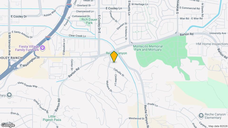 1274 Mohave Dr Map and Location Details