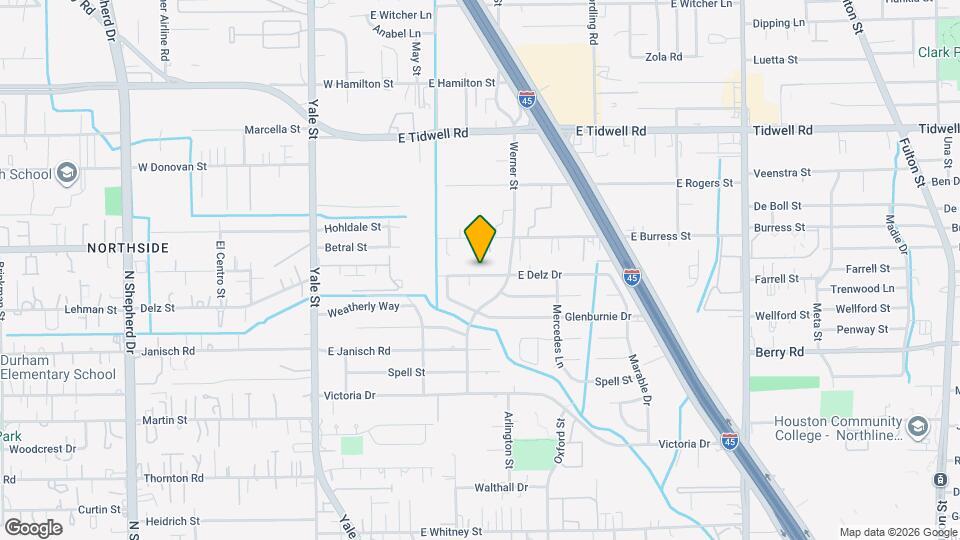 339 E Delz Dr Map and Location Details