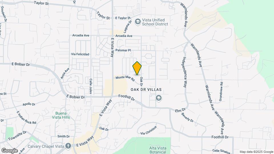 1440 Oak Dr Map and Location Details