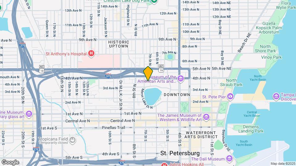 Mirror Lake Condos Map and Location Details