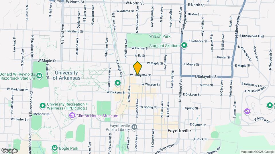 YOUnion Fayetteville Mapa y Detalles de la Ubicación