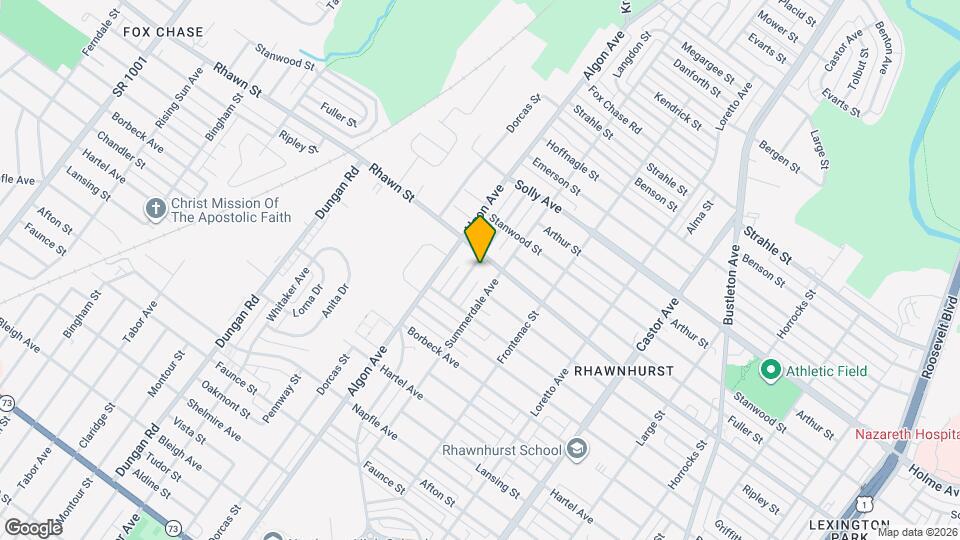 7967 Langdon St Map and Location Details